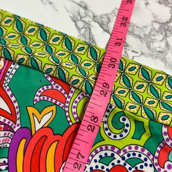Trina Turk Festival Folkloric Tunic in Multi swim cover up Sz S - Picture 7 of 7